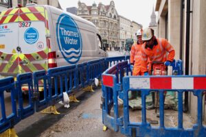 Leak repairs, oxford city centre mar 2019